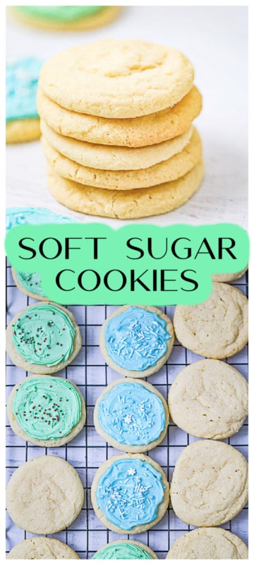 Soft Sugar Cookies - The Baking ChocolaTess