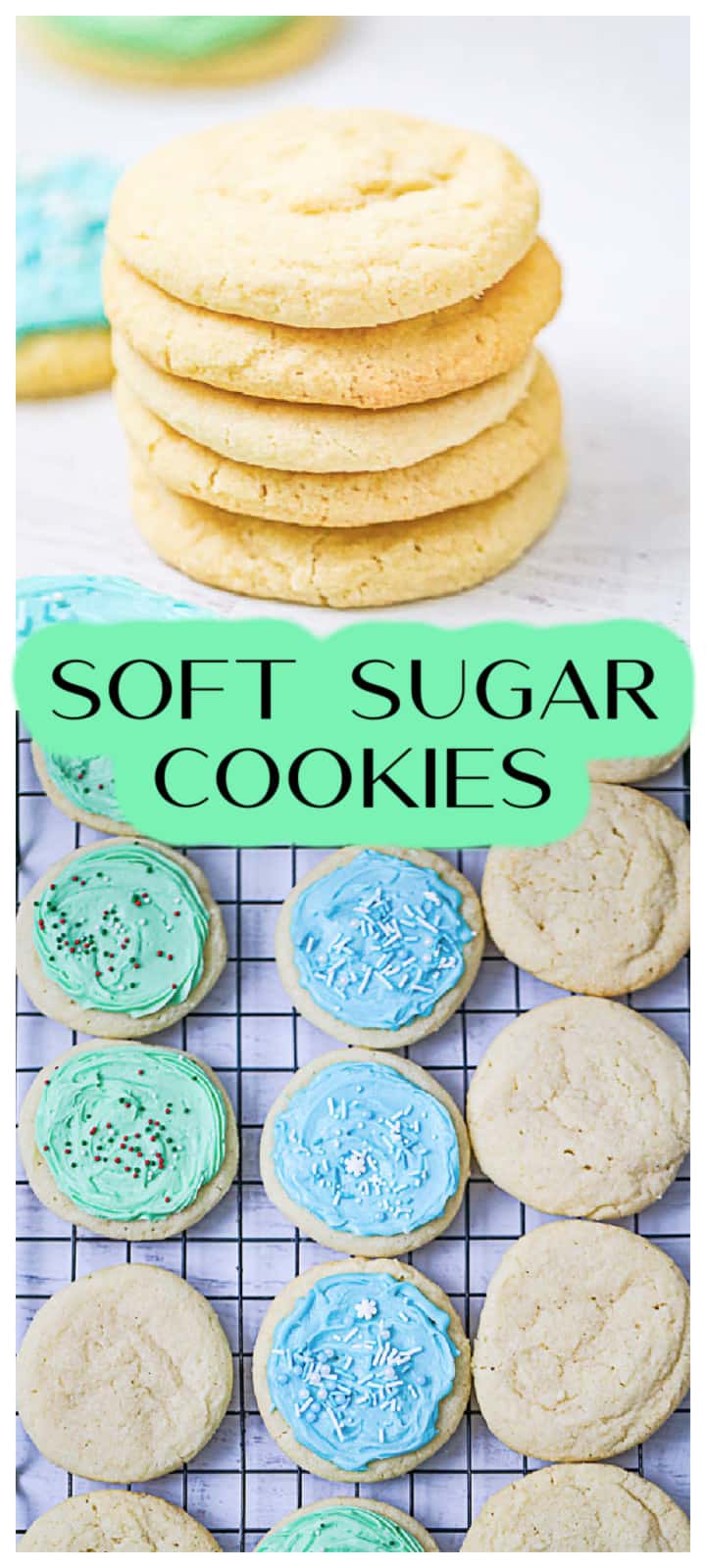 Soft Sugar Cookies - The Baking Chocolatess