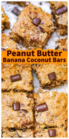 Peanut Butter Banana Bars