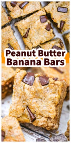 Peanut Butter Banana Bars