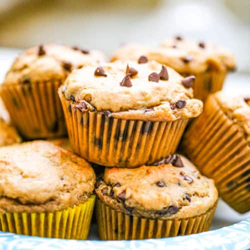 Peanut Butter Muffins - The Baking ChocolaTess