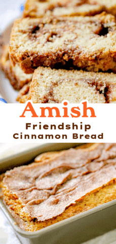 Amish Friendship Cinnamon Bread