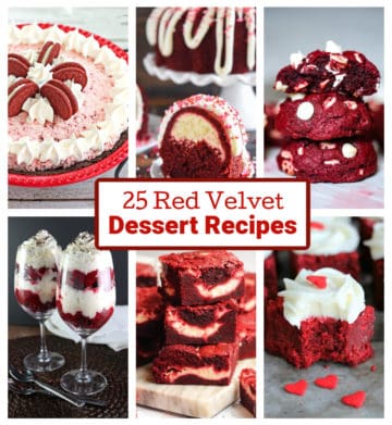 25 Drool-Worthy Red Velvet Dessert Recipes