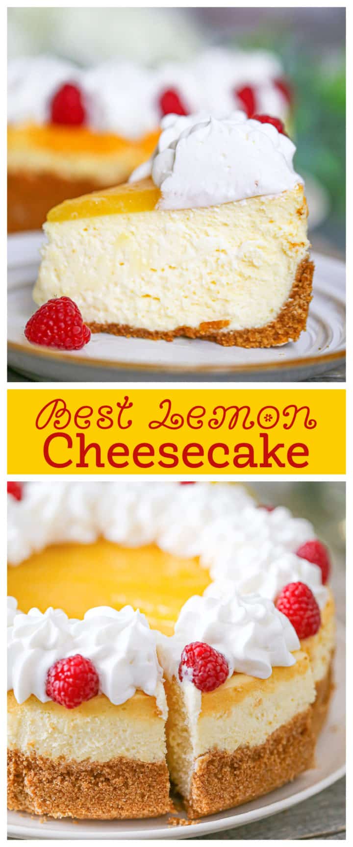 Best Lemon Cheesecake - The Baking ChocolaTess