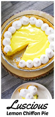 Luscious Lemon Chiffon Pie