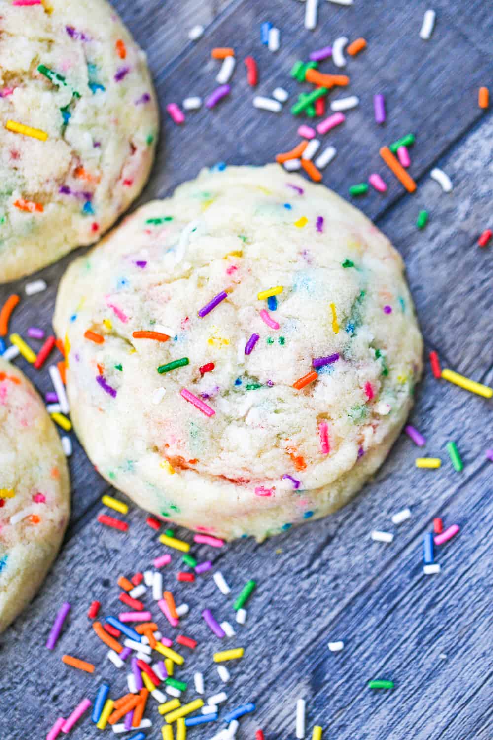 sugar cookies with sprinkles