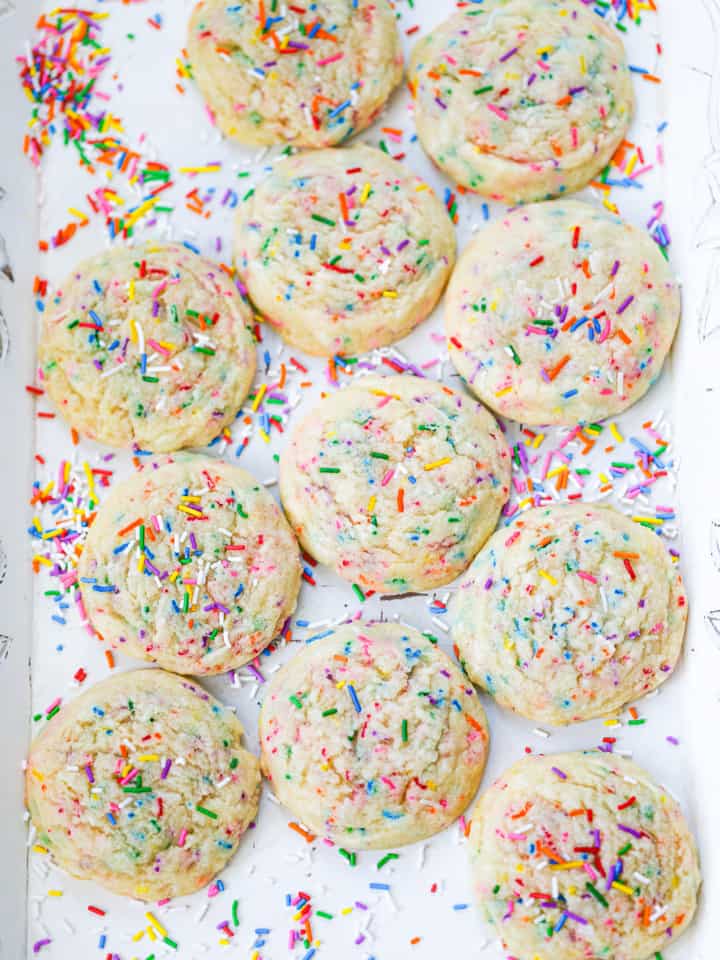 Sprinkle Sugar Cookies - The Baking ChocolaTess