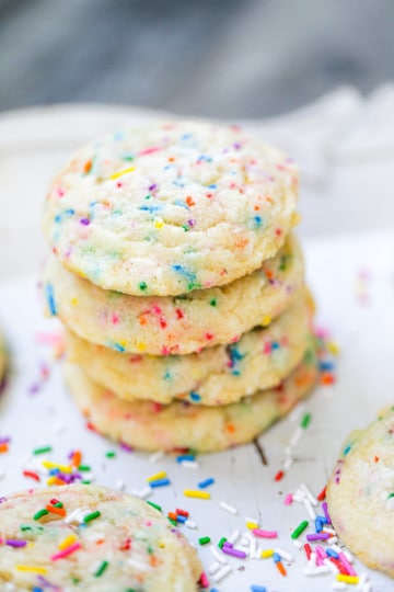 Sprinkle Sugar Cookies - The Baking ChocolaTess