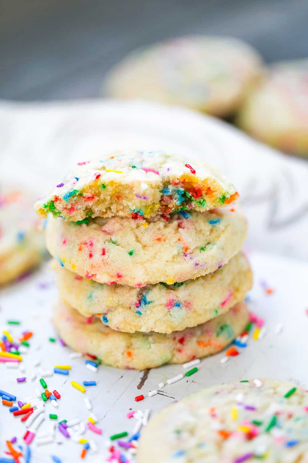 sugar cookies with sprinkles