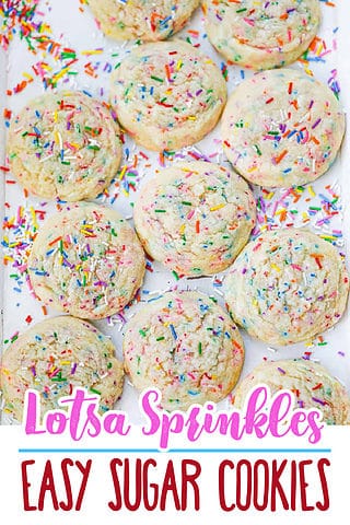 Sprinkle Sugar Cookies