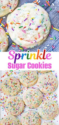 Sprinkle Sugar Cookies