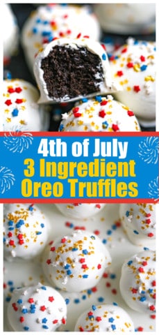 3 Ingredient Oreo Truffles