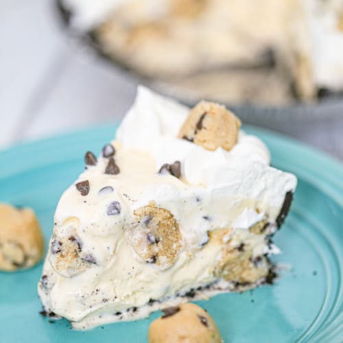 Cookie Dough Ice Cream Pie! - The Baking ChocolaTess