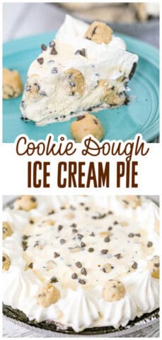 Cookie Dough Ice Cream Pie!