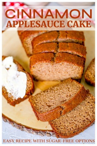 Cinnamon Applesauce Bread