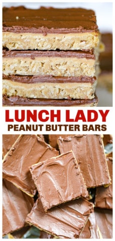 lunch lady peanut butter bars