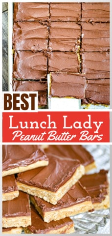 lunch lady peanut butter bars