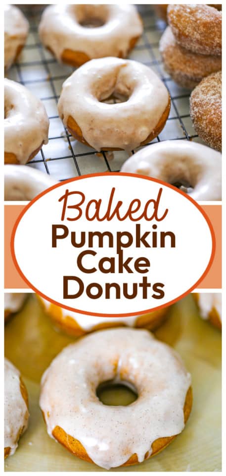 Baked Pumpkin Cake Donuts - The Baking ChocolaTess