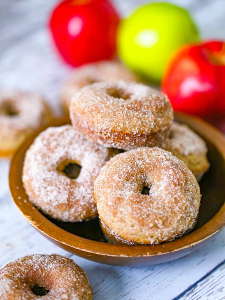 Easy Baked Apple Donuts The Baking Chocolatess