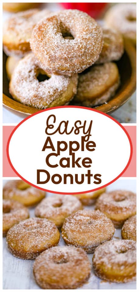 Easy Baked Apple Donuts - The Baking ChocolaTess