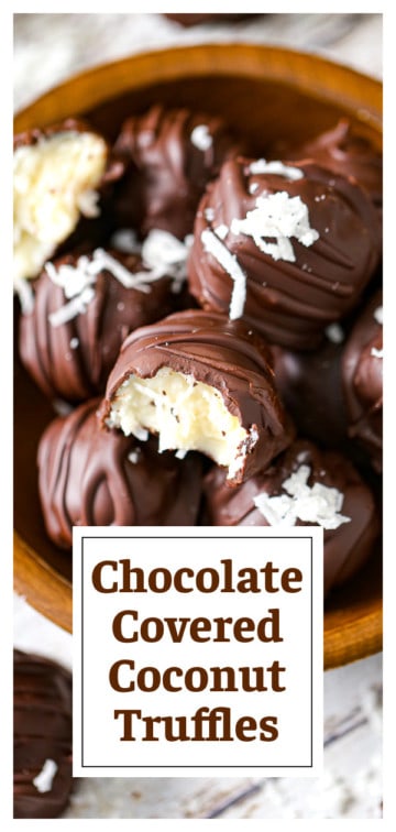 Chocolate Coconut Truffles - The Baking ChocolaTess