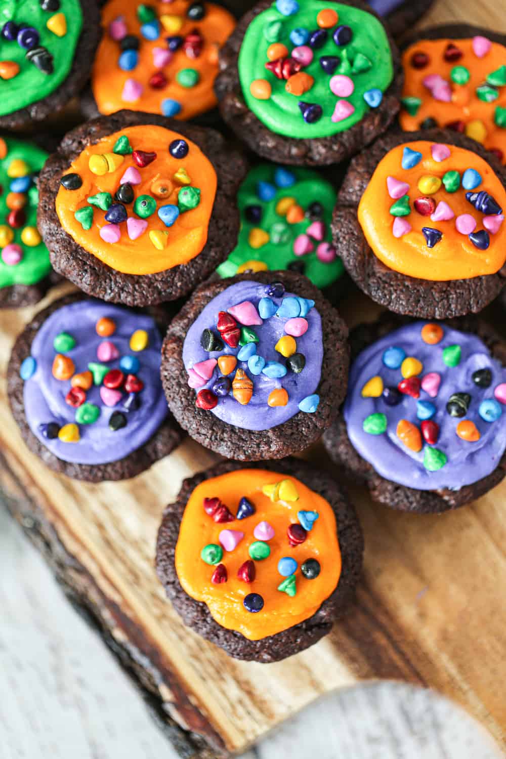 Hocus Pocus Brownie Bites