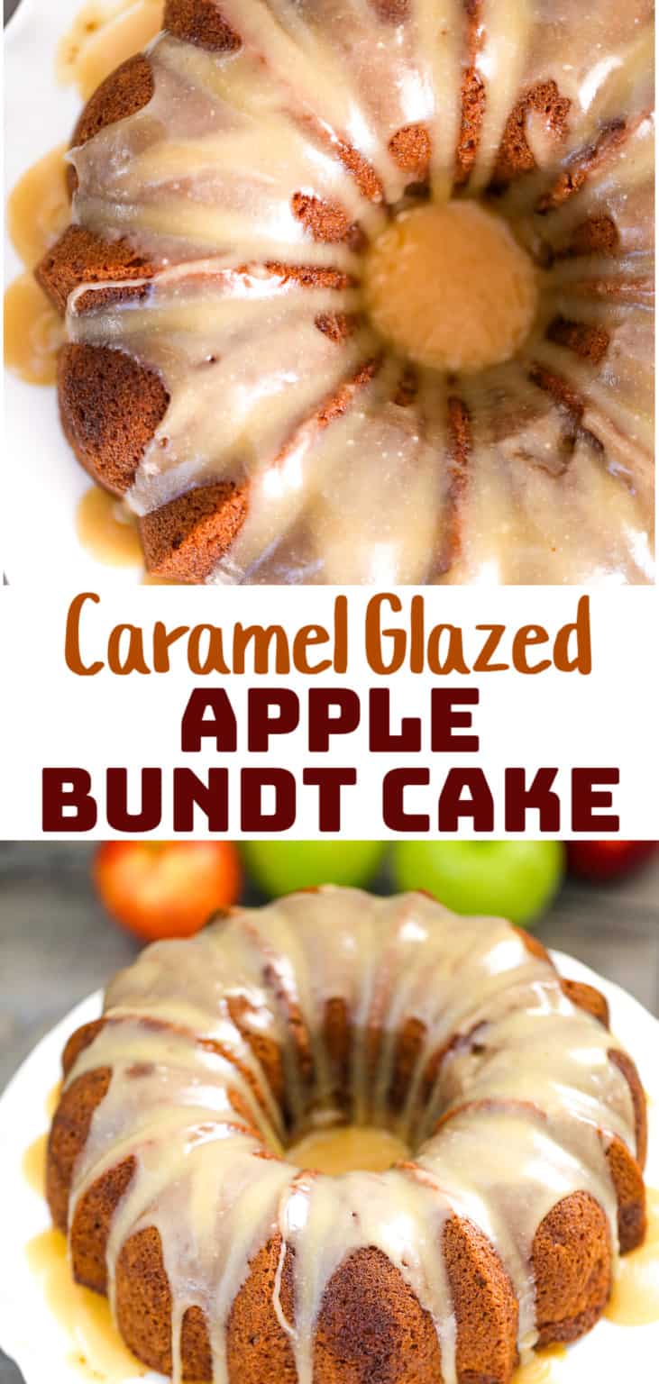 Caramel Apple Bundt Cake - The Baking ChocolaTess