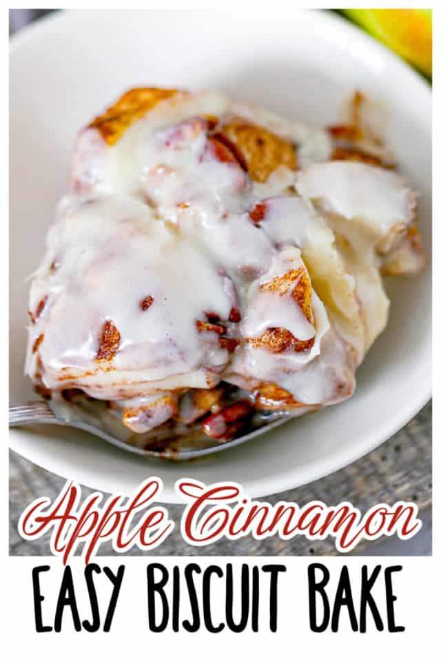 Easy Apple Cinnamon Biscuit Bake - The Baking ChocolaTess