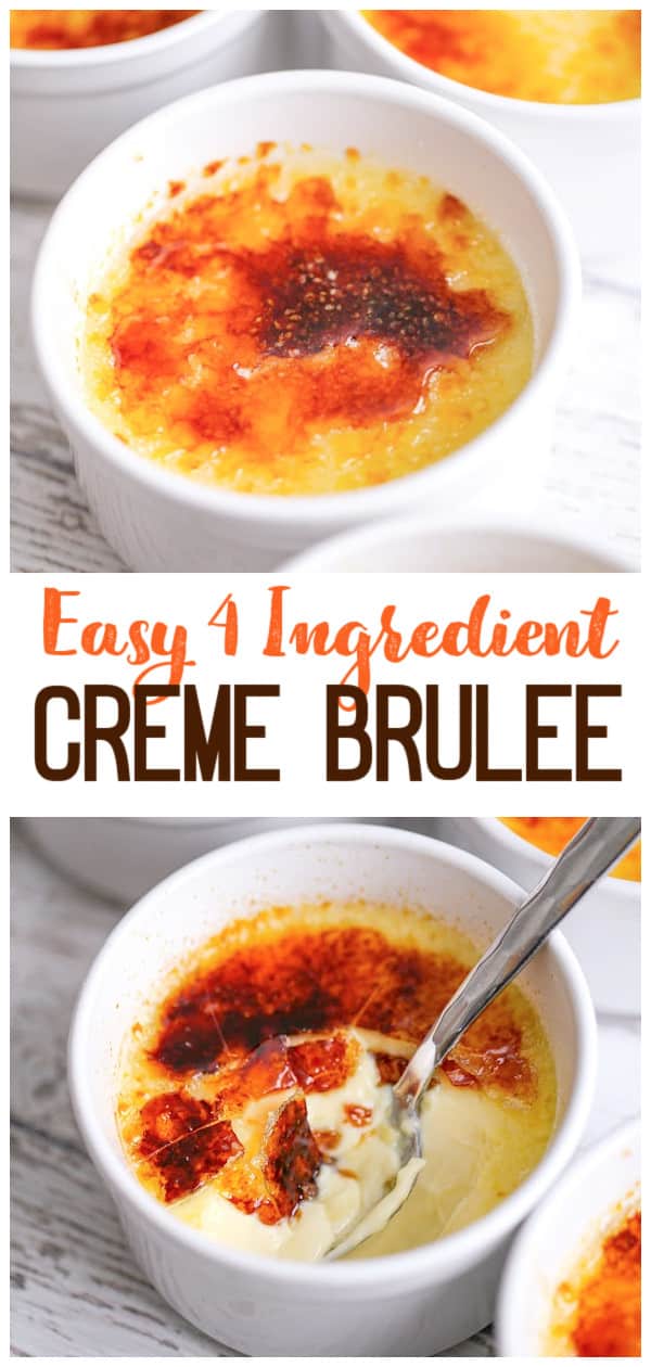 Easy Creme Brulee - The Baking ChocolaTess