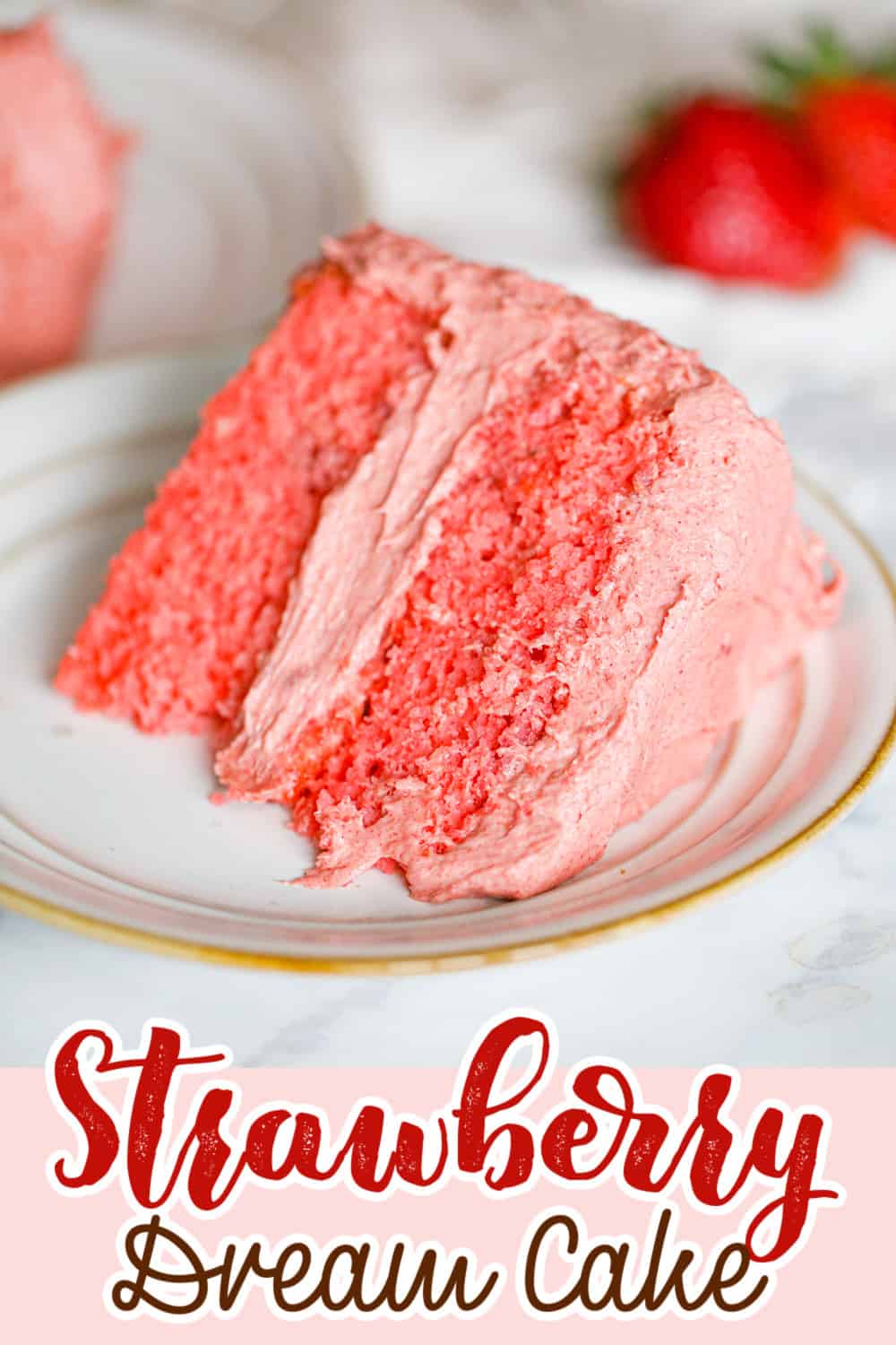 Strawberry Dream Cake