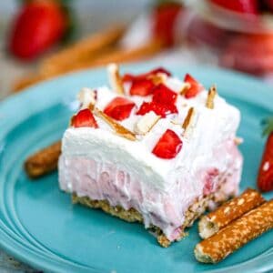 Strawberry Pretzel Layered Dessert