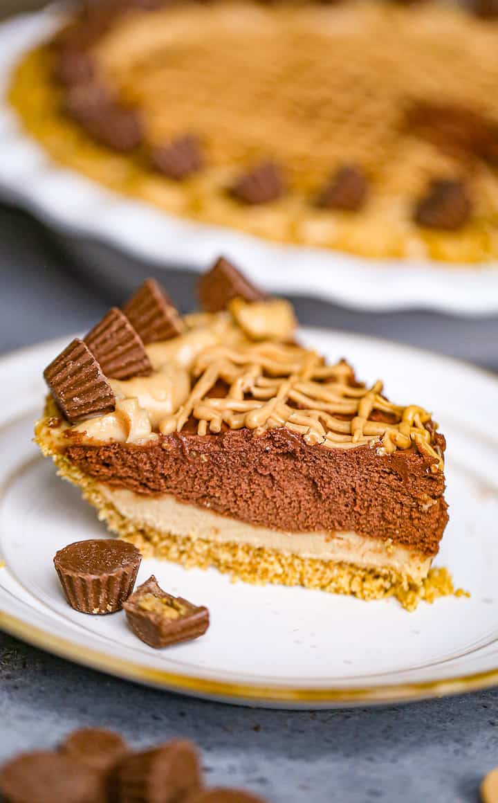 Costco Peanut Butter Chocolate Pie Recipe - The Baking ChocolaTess