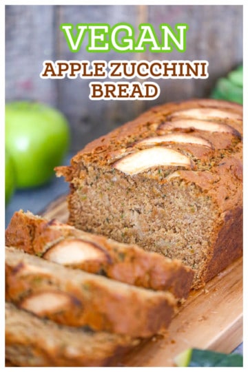 Healthy Apple Zucchini Bread - The Baking ChocolaTess