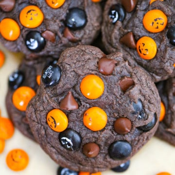 Halloween Cake Mix Cookies