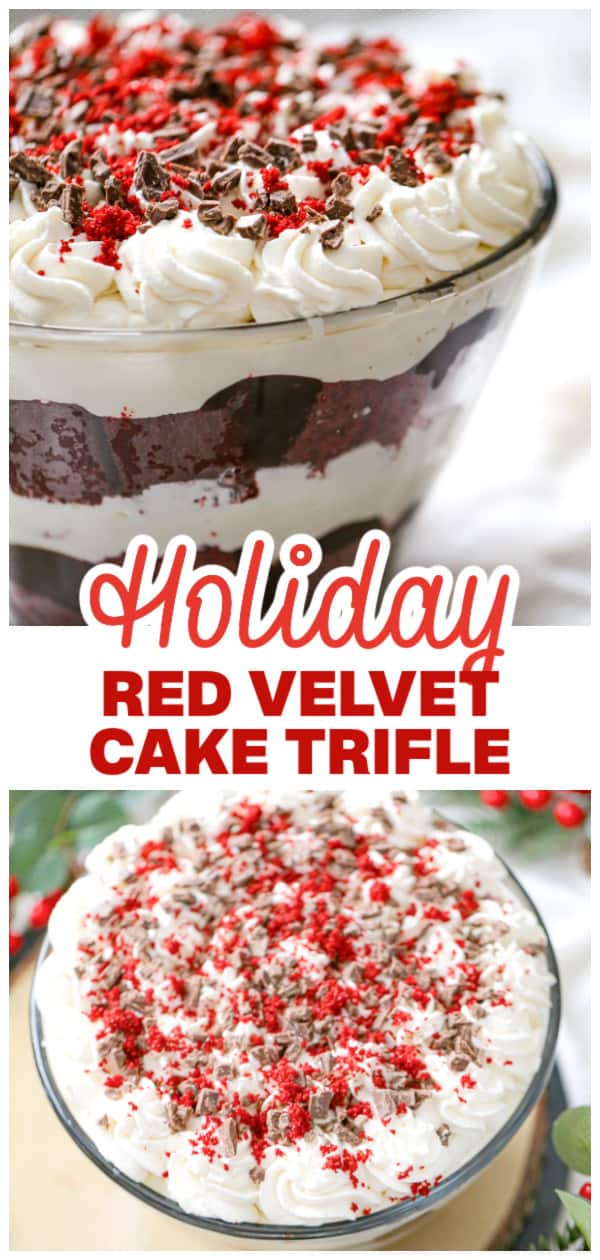 Red Velvet Cake Trifle - The Baking ChocolaTess