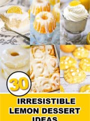 30 BEST LEMON DESSERTS