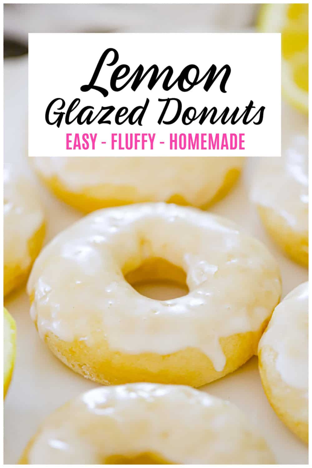 Lemon Glazed Donuts