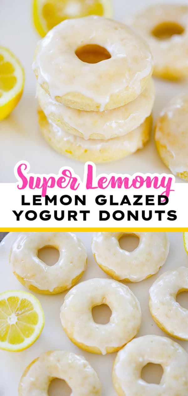 Lemon Glazed Donuts