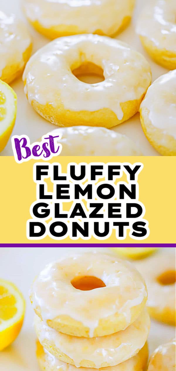 lemon glazed donuts