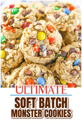 Soft Batch Monster Cookies