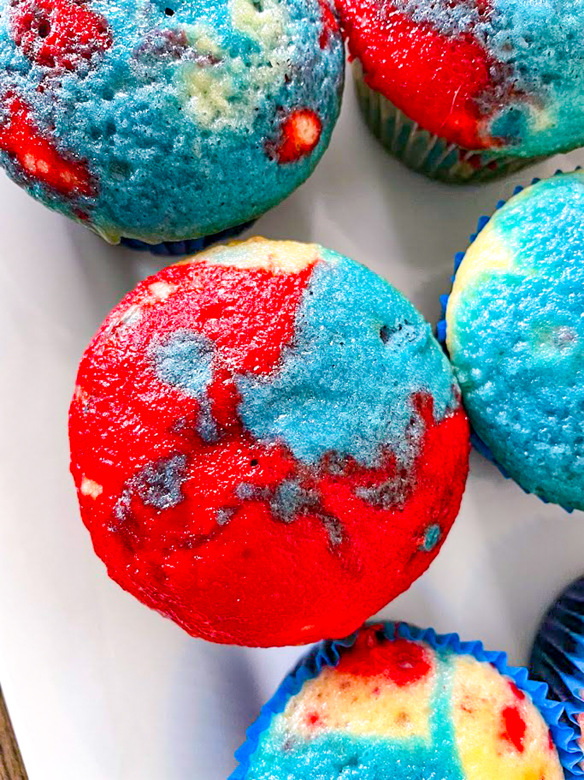 4th of july patriotic red white and blue cupcakes frosting recipe