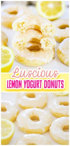 Lemon Glazed Donuts