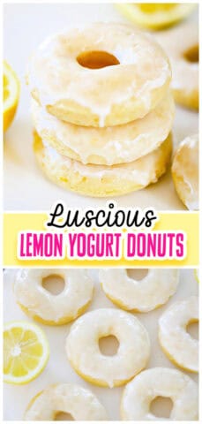 Lemon Glazed Donuts