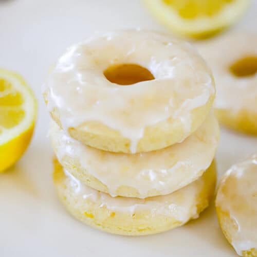 Lemon Glazed Donuts