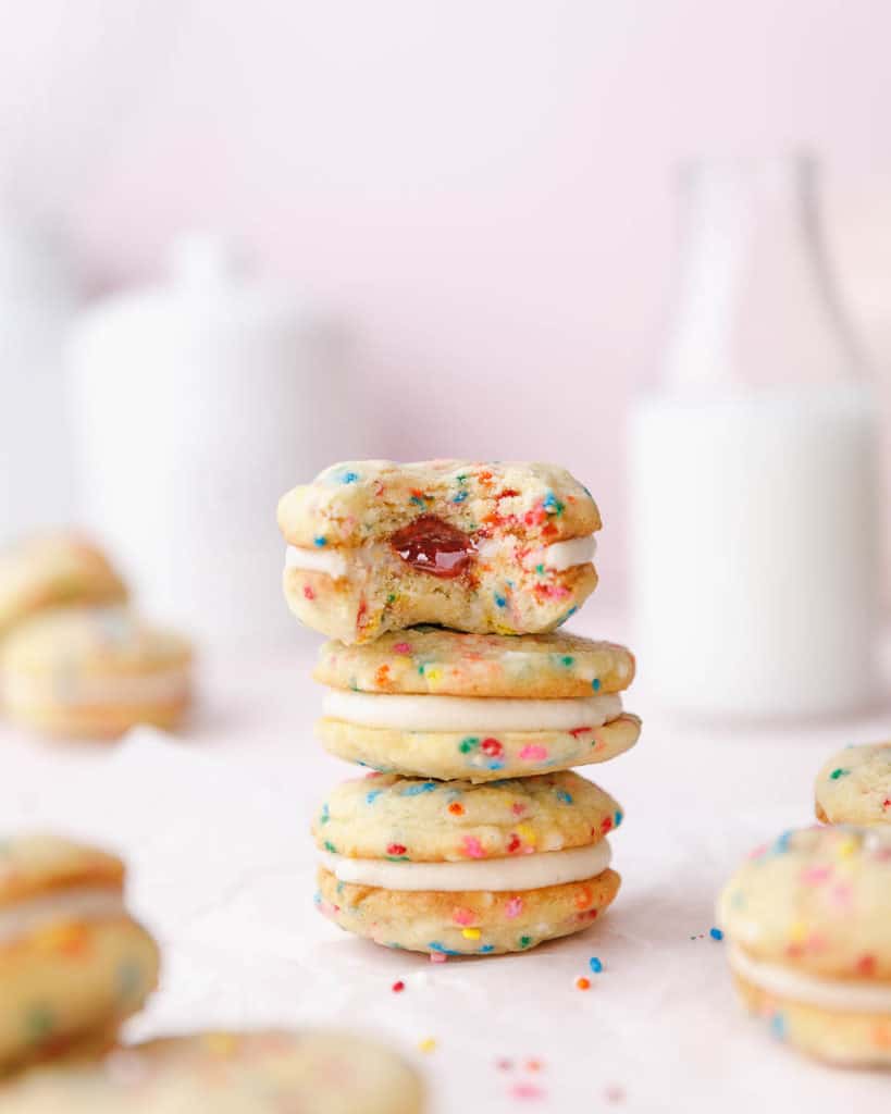 funfetti sandwich cookies