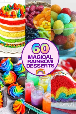 60 Magical Rainbow Desserts recipes & ideas