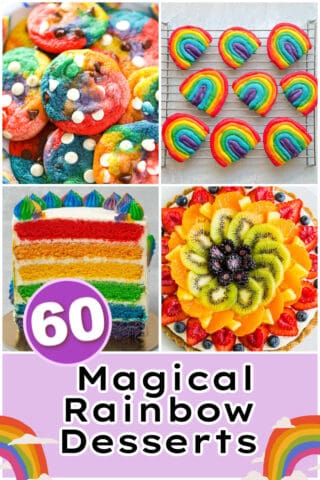 60 Magical Rainbow Desserts