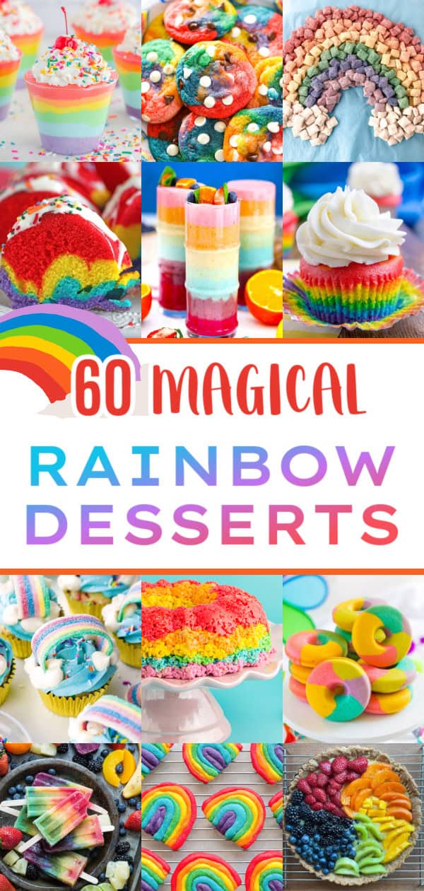 60 Magical Rainbow Desserts