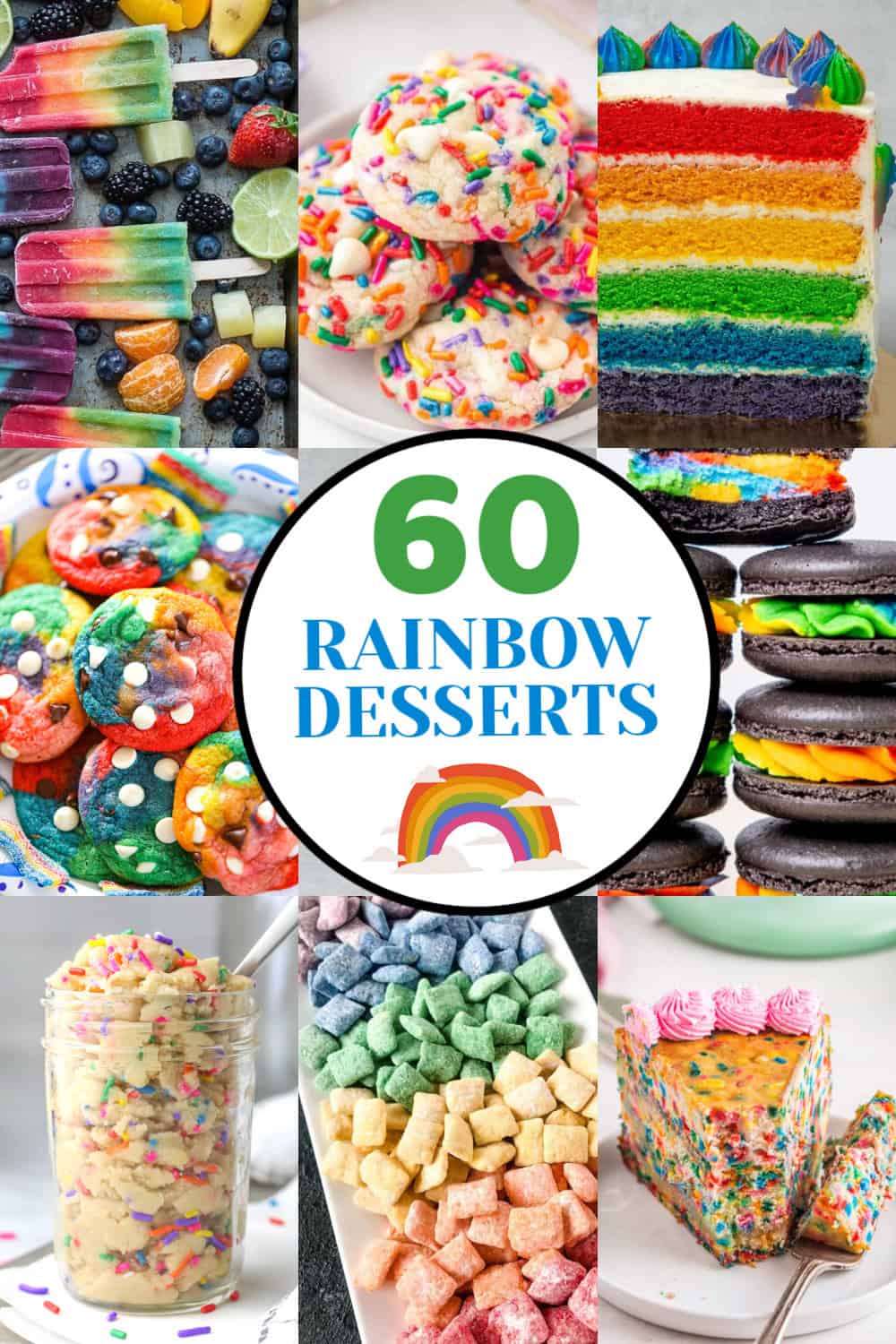 60 Magical Rainbow Desserts