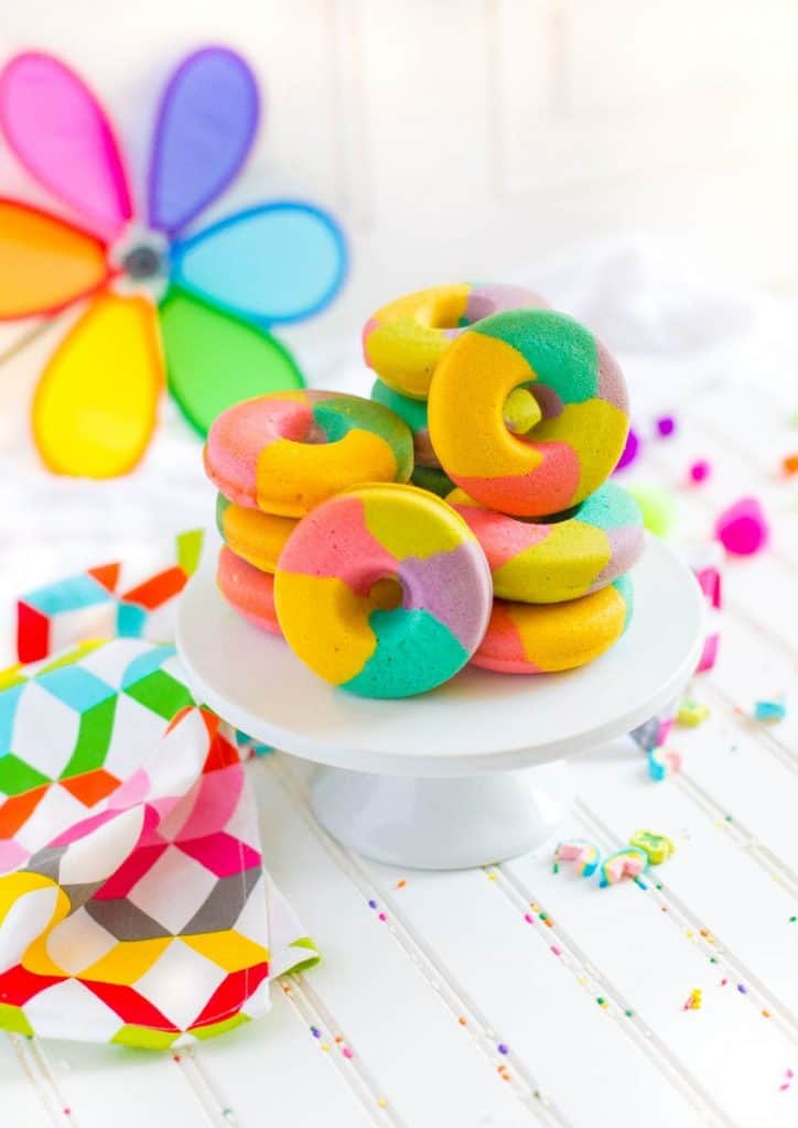 colorful donuts